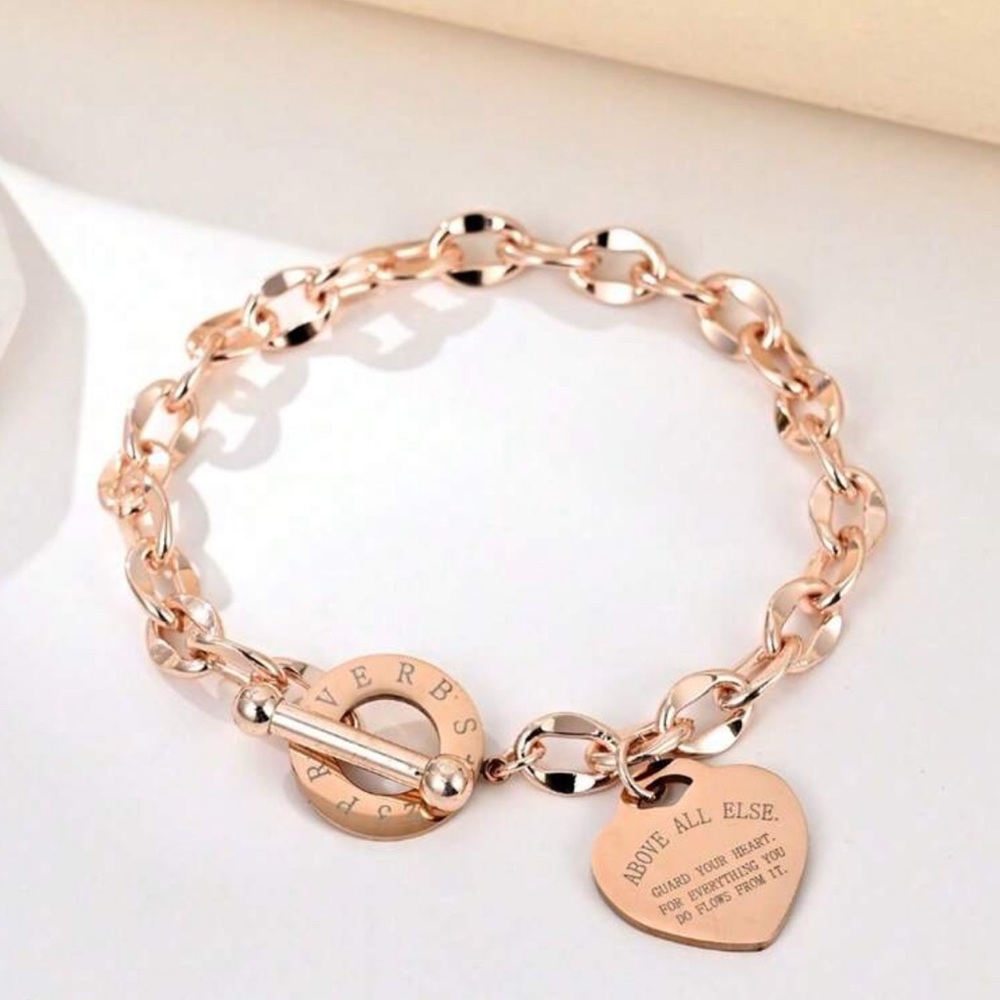 Chunky Gold Chain Bracelet